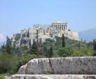 Вид на храм греческого города